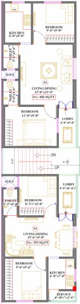  win-shri Win Shri Cluster Plan For 2nd Floor