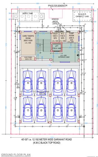  25-jodhpur-park 25 Jodhpur Park Cluster Plan For Ground Floor