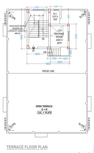  25-jodhpur-park 25 Jodhpur Park Cluster Plan For Terrace Floor
