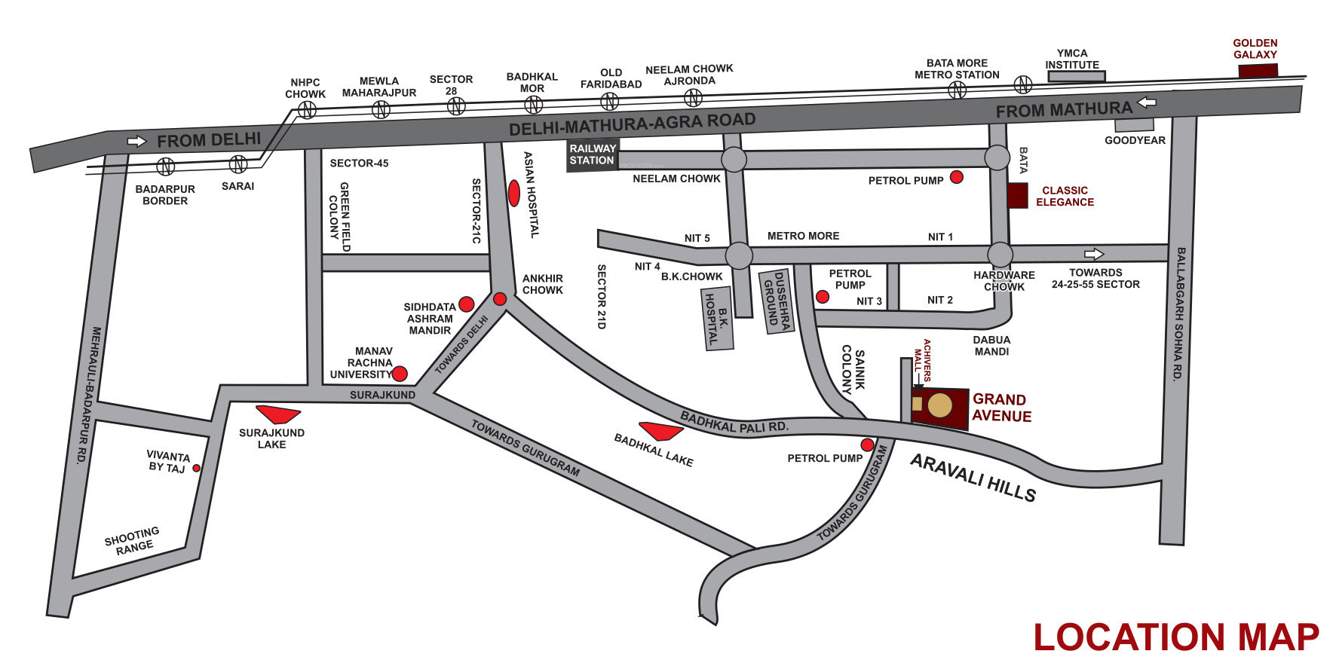  grand avenue Location Plan