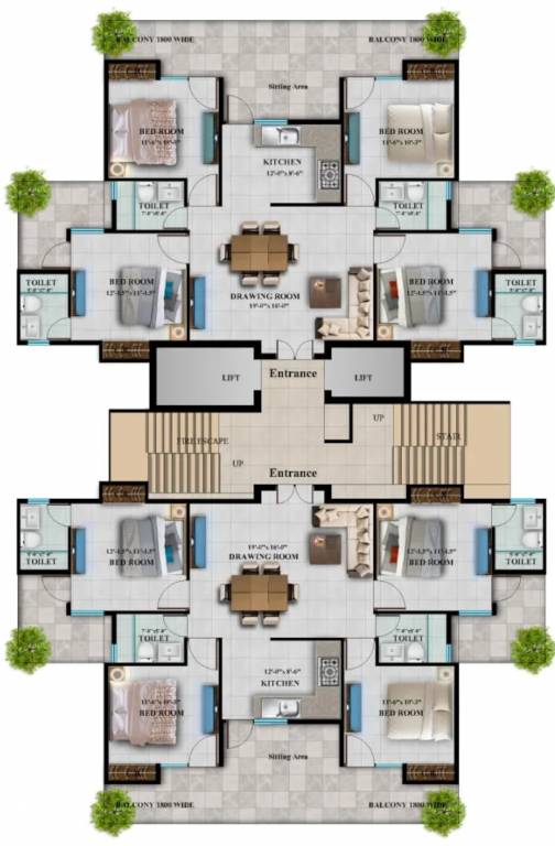 legend A Cluster Plan
