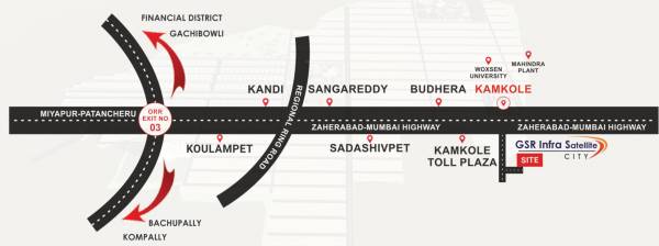  akshya-satellite-city Location Plan