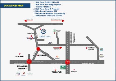 asteria-pride Location Plan