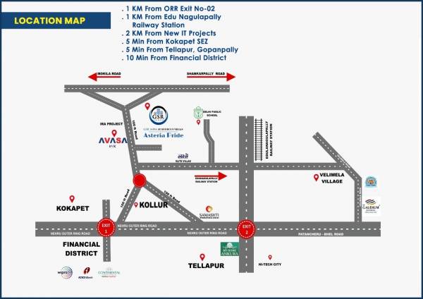  asteria-pride Location Plan