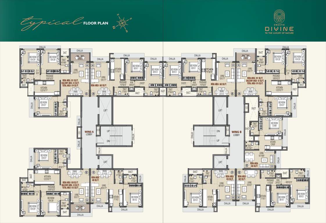  divine Swastik Divine Cluster Plan