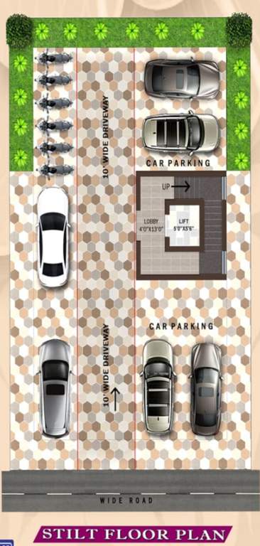  balamurugan flats Balamurugan Flats Cluster Plan For Ground Floor