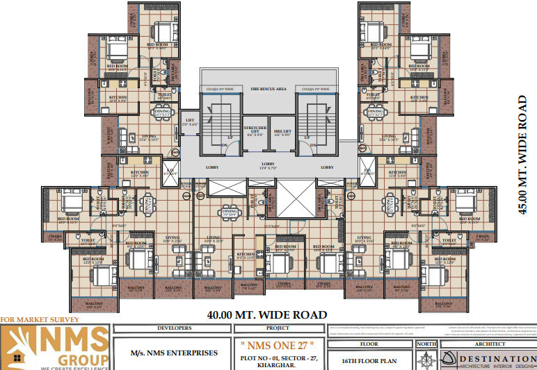  one 27 One 27 Cluster Plan for 16th Floor