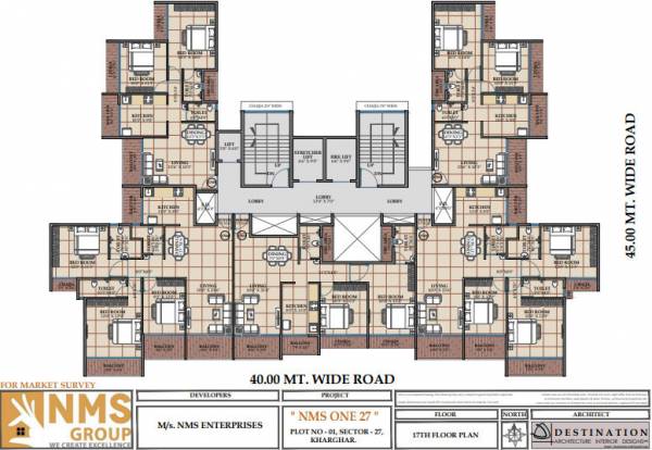  one-27 One 27 Cluster Plan for 17th Floor
