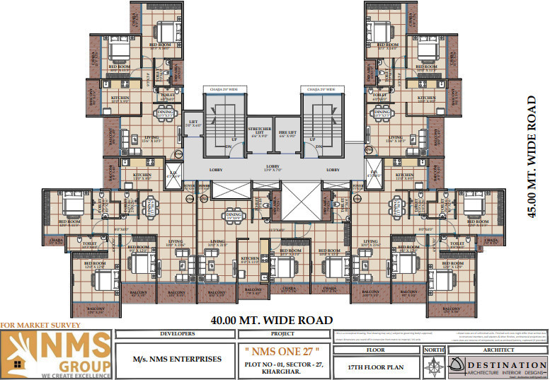  one 27 One 27 Cluster Plan for 17th Floor