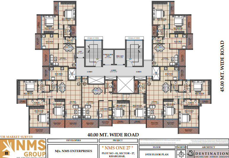  one 27 One 27 Cluster Plan for 19th Floor