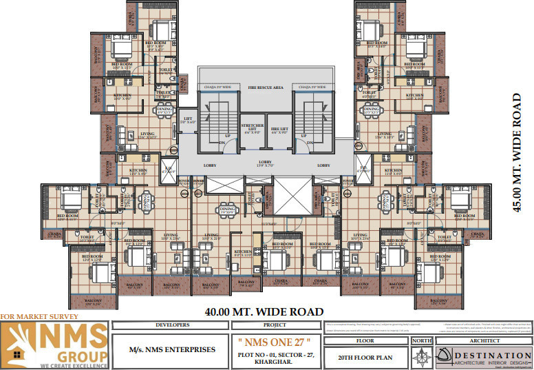  one 27 One 27 Cluster Plan for 20th Floor