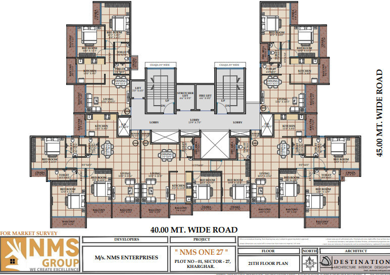  one 27 One 27 Cluster Plan for 21th Floor