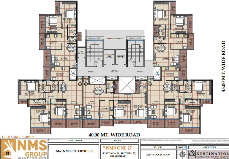  one 27 One 27 Cluster Plan for 22th Floor