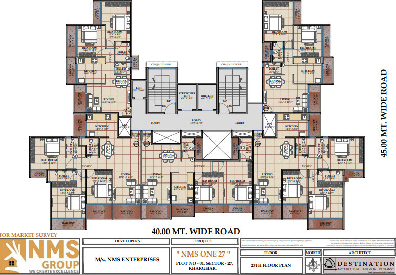  one 27 One 27 Cluster Plan for 23th Floor