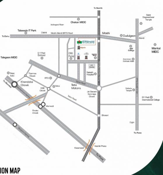 emerald Location Plan