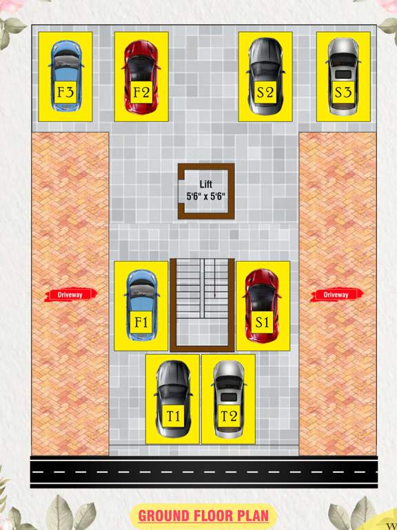  sai hazel Sai Hazel Cluster Plan For Ground Floor