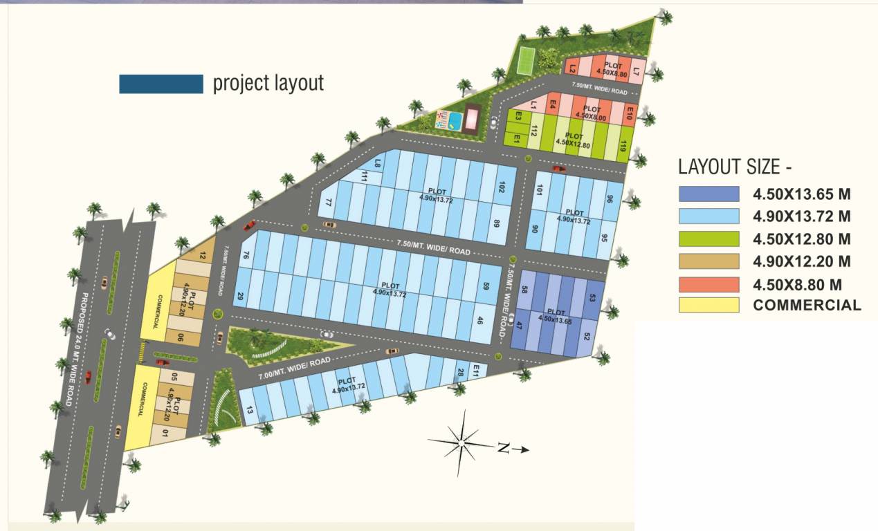  aashima divine infinity Layout Plan