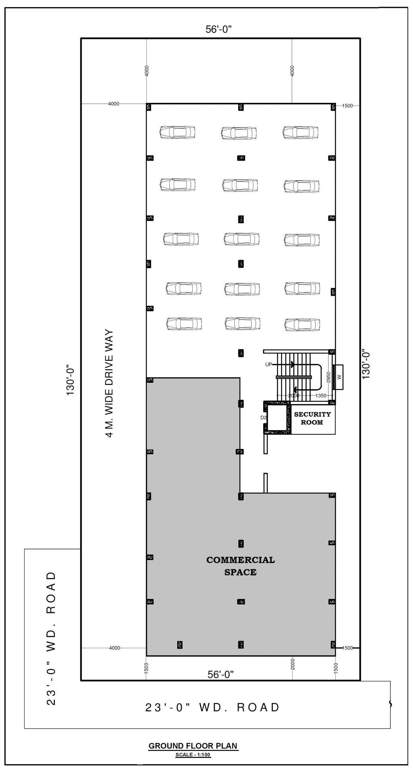  gilt apartment Gilt Apartment Cluster Plan for ground Floor