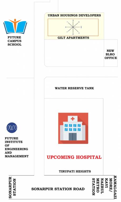  gilt apartment Location Plan