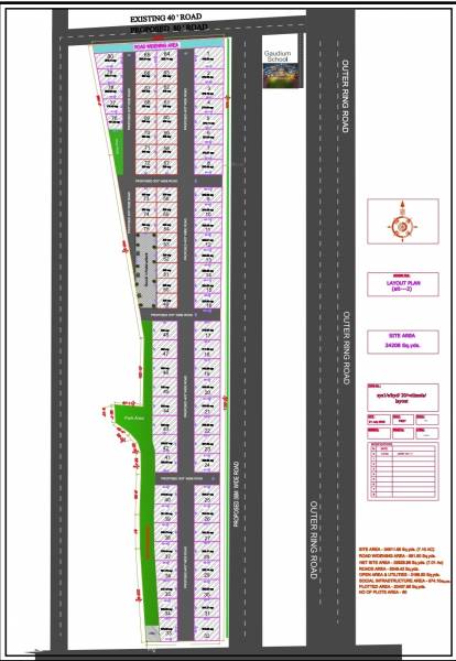  the-garden-view-villas Layout Plan