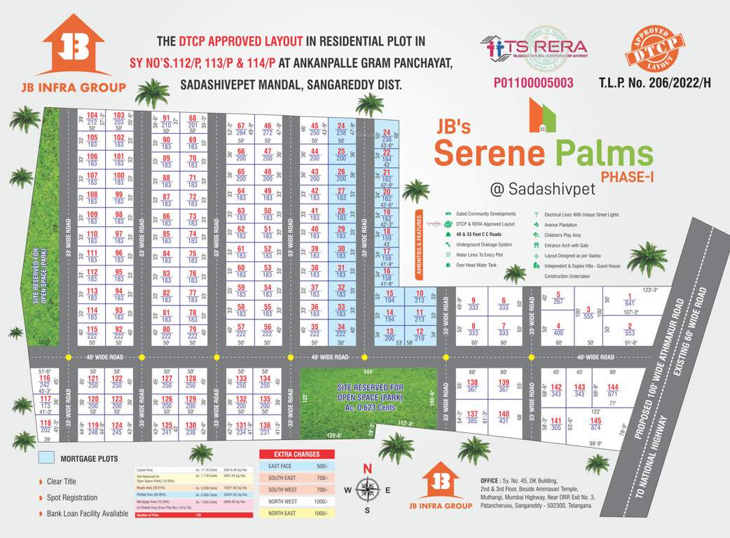  serene palms Layout Plan
