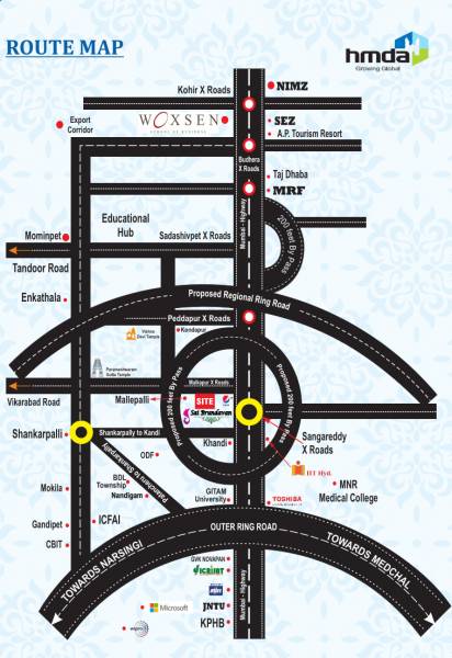  sai-brundavanam Location Plan