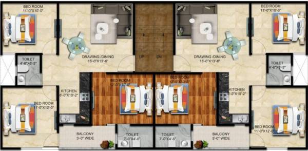 palm-pristine-greens Palm Pristine Greens Typical Cluster Plan