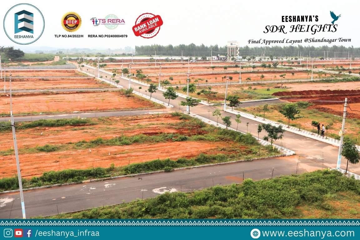  eeshanyas sdr heights at shadnagar town Plot