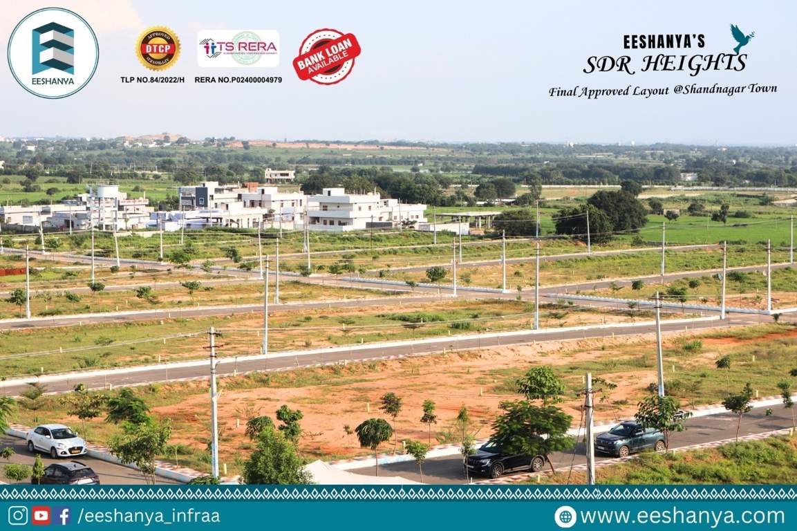  eeshanyas sdr heights at shadnagar town Plot