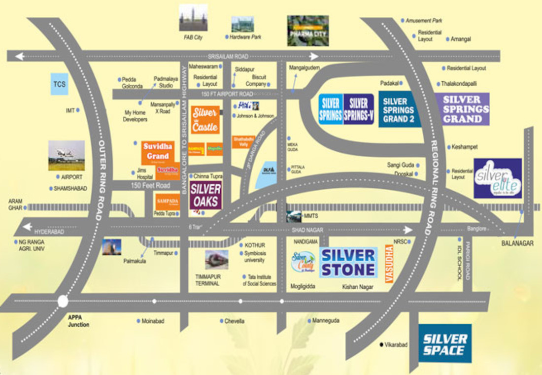 silver stone a block Location Plan