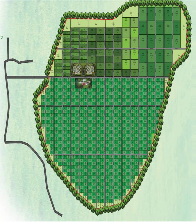  modern farms Layout Plan