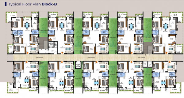  anmol-avalon-towers Block - B Cluster Plan
