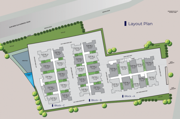  anmol-avalon-towers Layout Plan