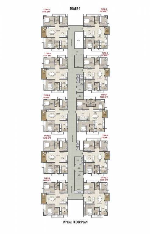 cornerstone Tower 1 Cluster Plan