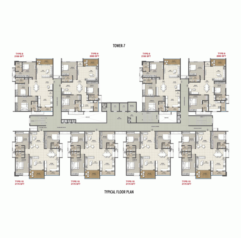 cornerstone Tower 10 Cluster Plan