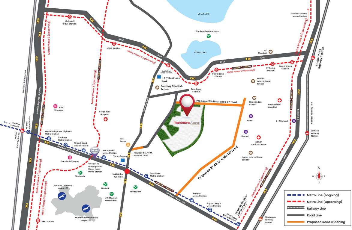  alcove wing a and c Location Plan