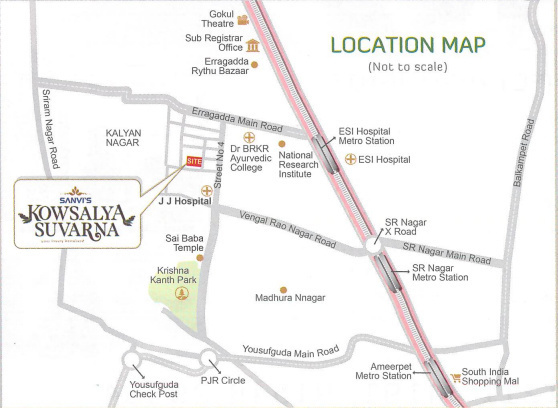  kowsalya-suvarna Location Plan
