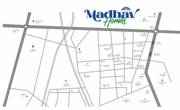  madhav-homes Location Plan