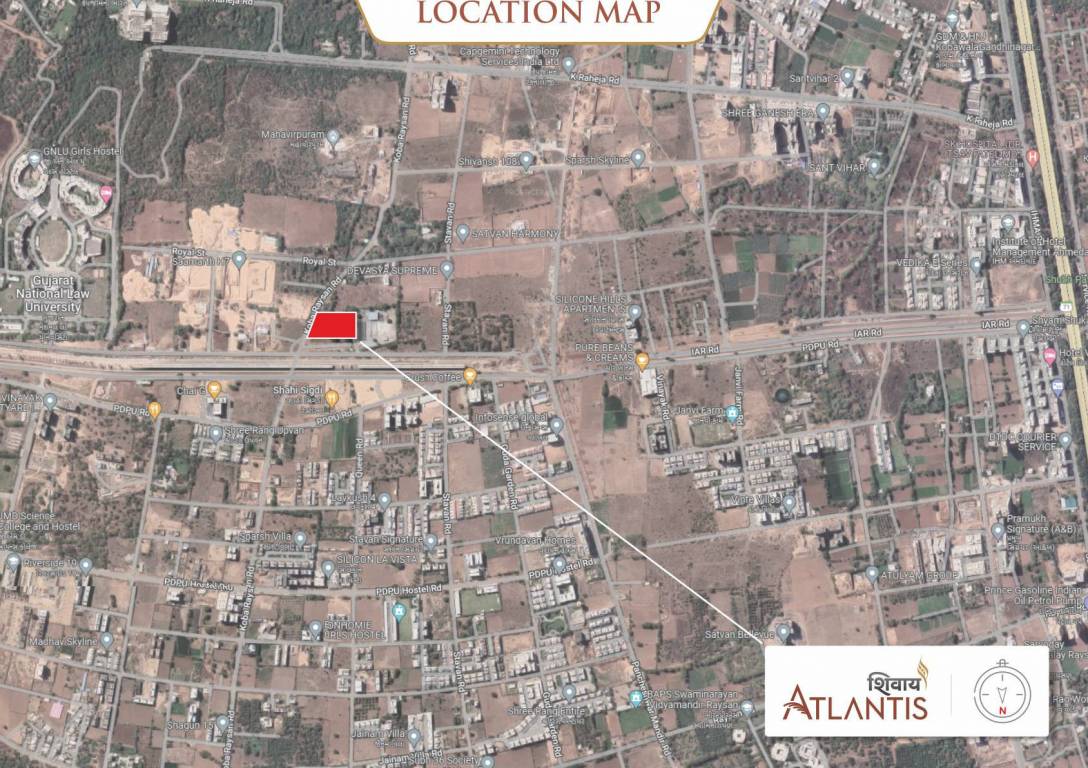  shivay atlantis Location Plan