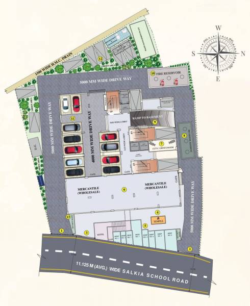  tathastu Tathastu Cluster Plan For Grond Floor