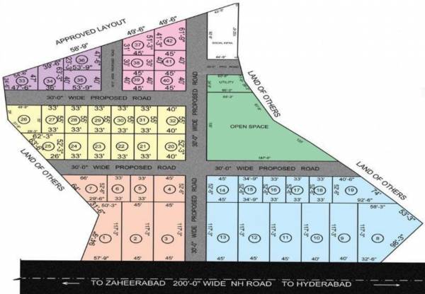  infra-and-projects Layout Plan