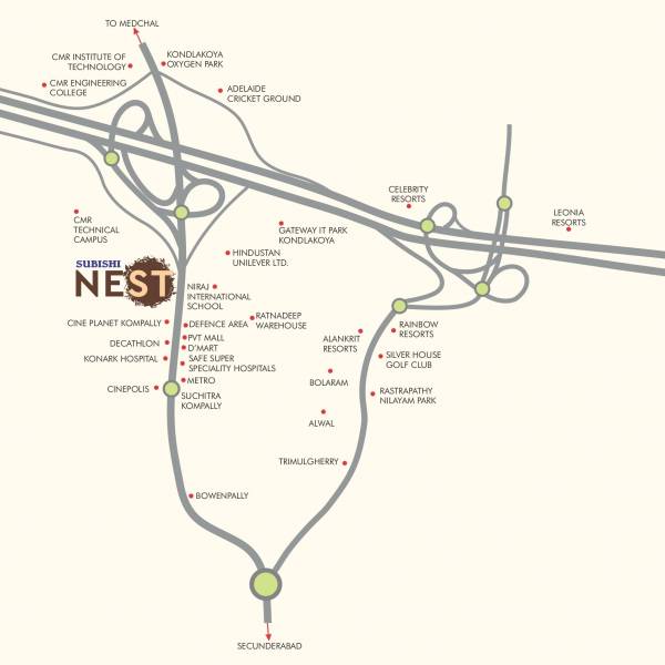  subishi-nest-residences Location Plan