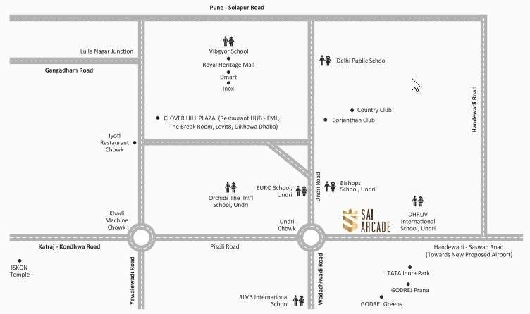  sai arcade Location Plan