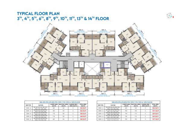  luxury-square Luxury Square Cluster Plan