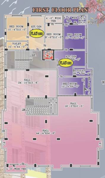  elite Elite Cluster Plan For 1st Floor