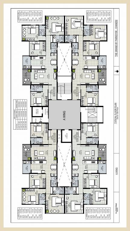  the grand by parksyde Cluster Plan
