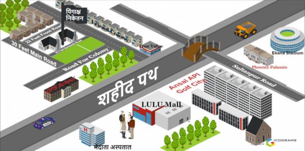 niketan Location Plan