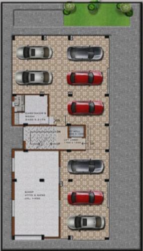  shanti-dhara-coopeartive-society Shanti Dhara Coopeartive Society Cluster Plan For Ground Floor