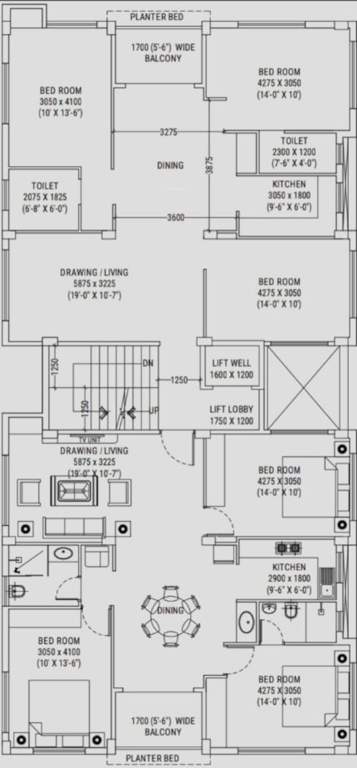  shanti dhara coopeartive society Shanti Dhara Coopeartive Society Typical Cluster Plan