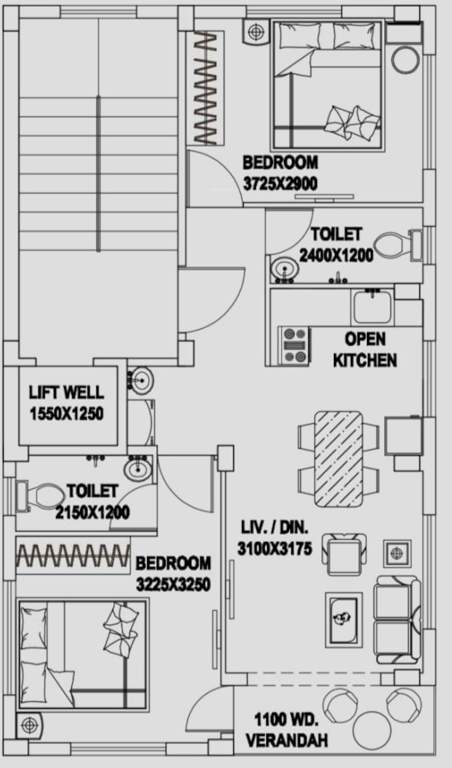  shyam villa Shyam Villa Cluster Plan From 1st To 4th Floor